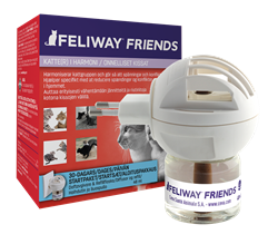 Feliway Friends Diffusor + Refill. Mod stress og uønsket adfærd hos katte. 48 ml